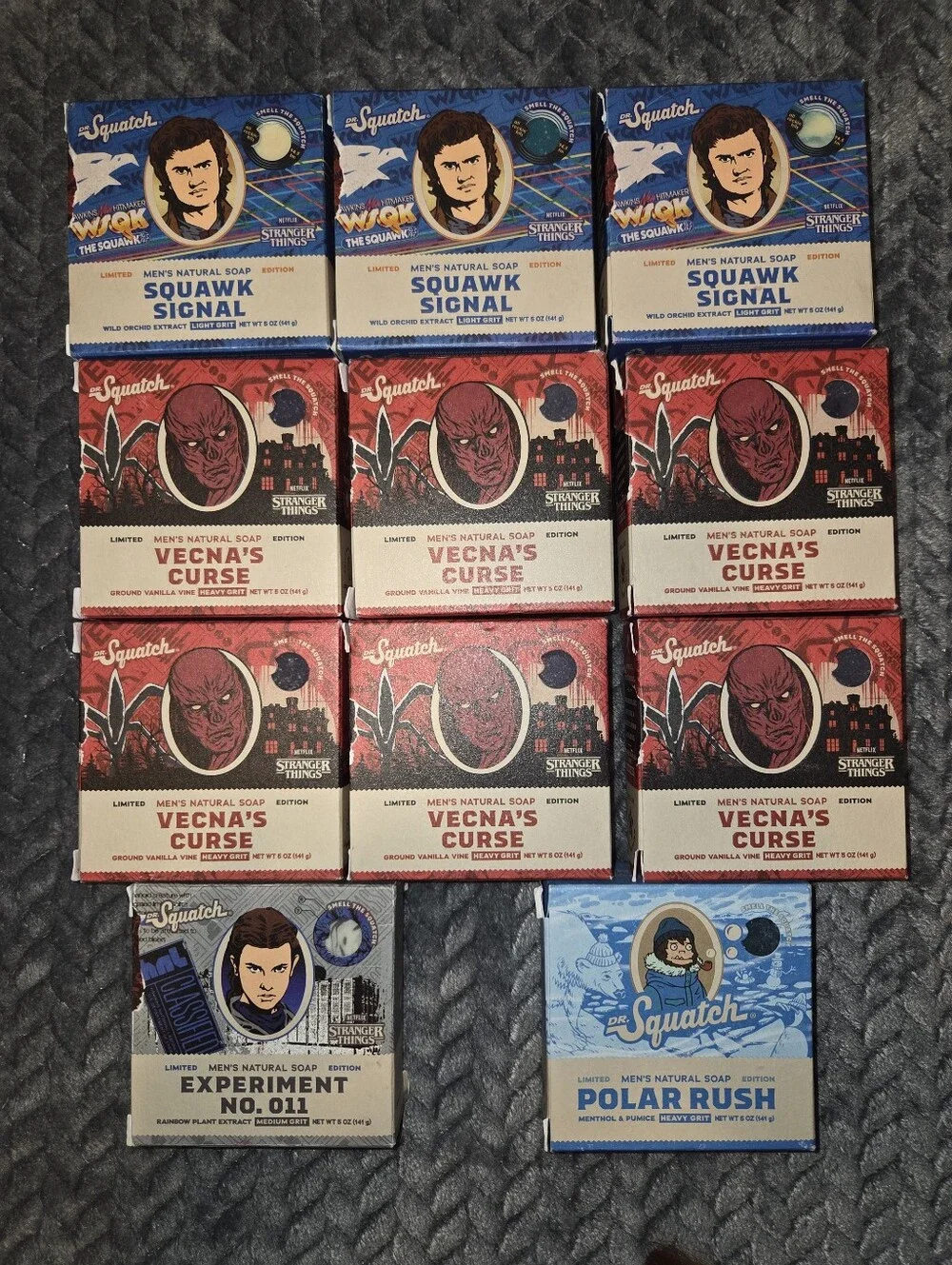 Dr. Squatch Stranger Things Deodorant And Soap Bundle (12 Piece Bundle)